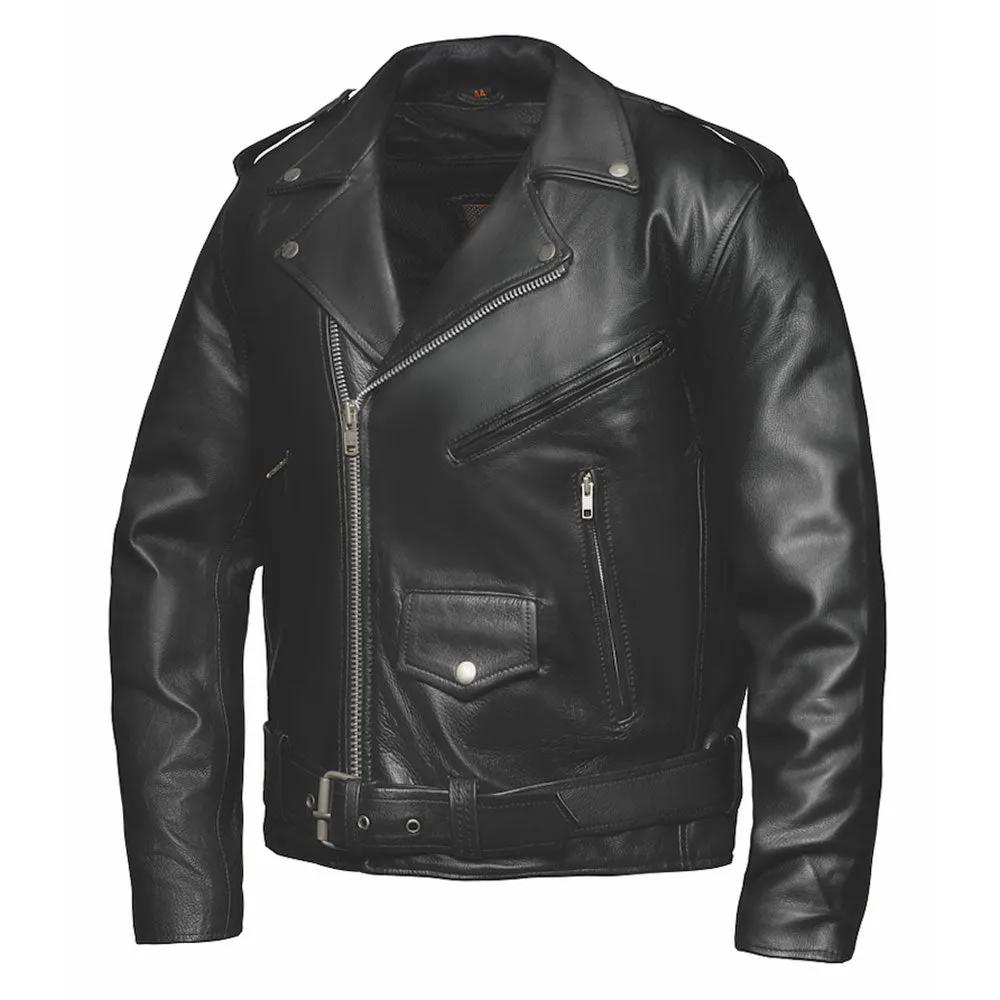 It features practical elements such as a full removable belt, multiple pockets including two inside concealed carry pockets, and zippered cuffs.