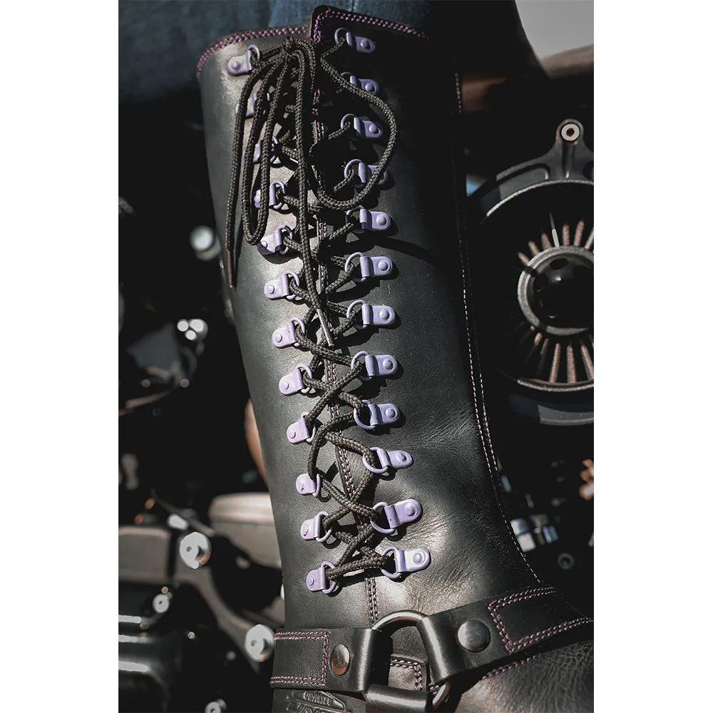 These motorcycle leather boots are crafted for the discerning rider who demands both style and functionality. Built to withstand the rigors of the open road while providing unparalleled comfort, they are a testament to quality craftsmanship and modern design.