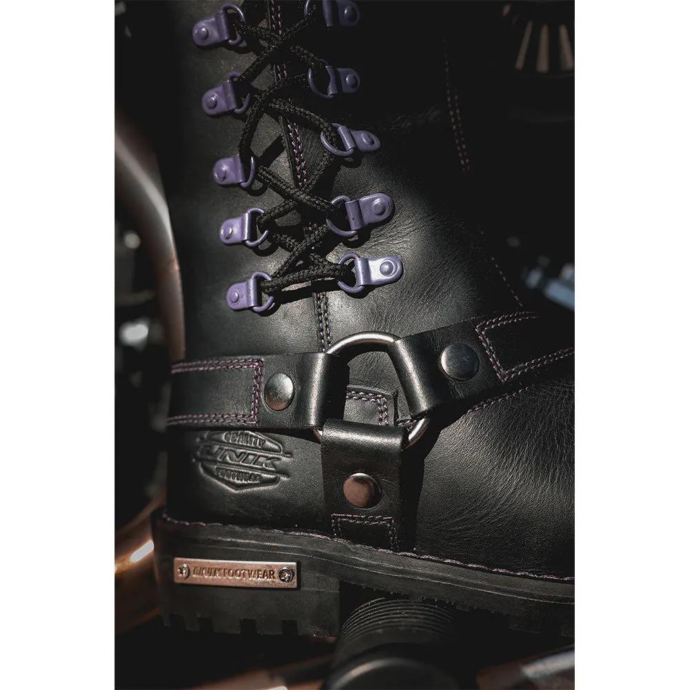 These motorcycle leather boots are crafted for the discerning rider who demands both style and functionality. Built to withstand the rigors of the open road while providing unparalleled comfort, they are a testament to quality craftsmanship and modern design.