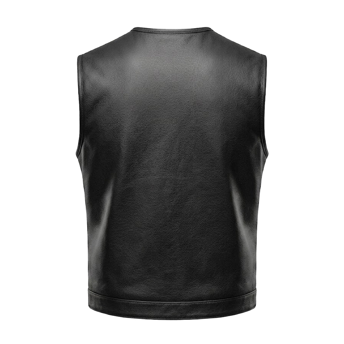Hardline - Men's Premium Leather Motorcycle Vest