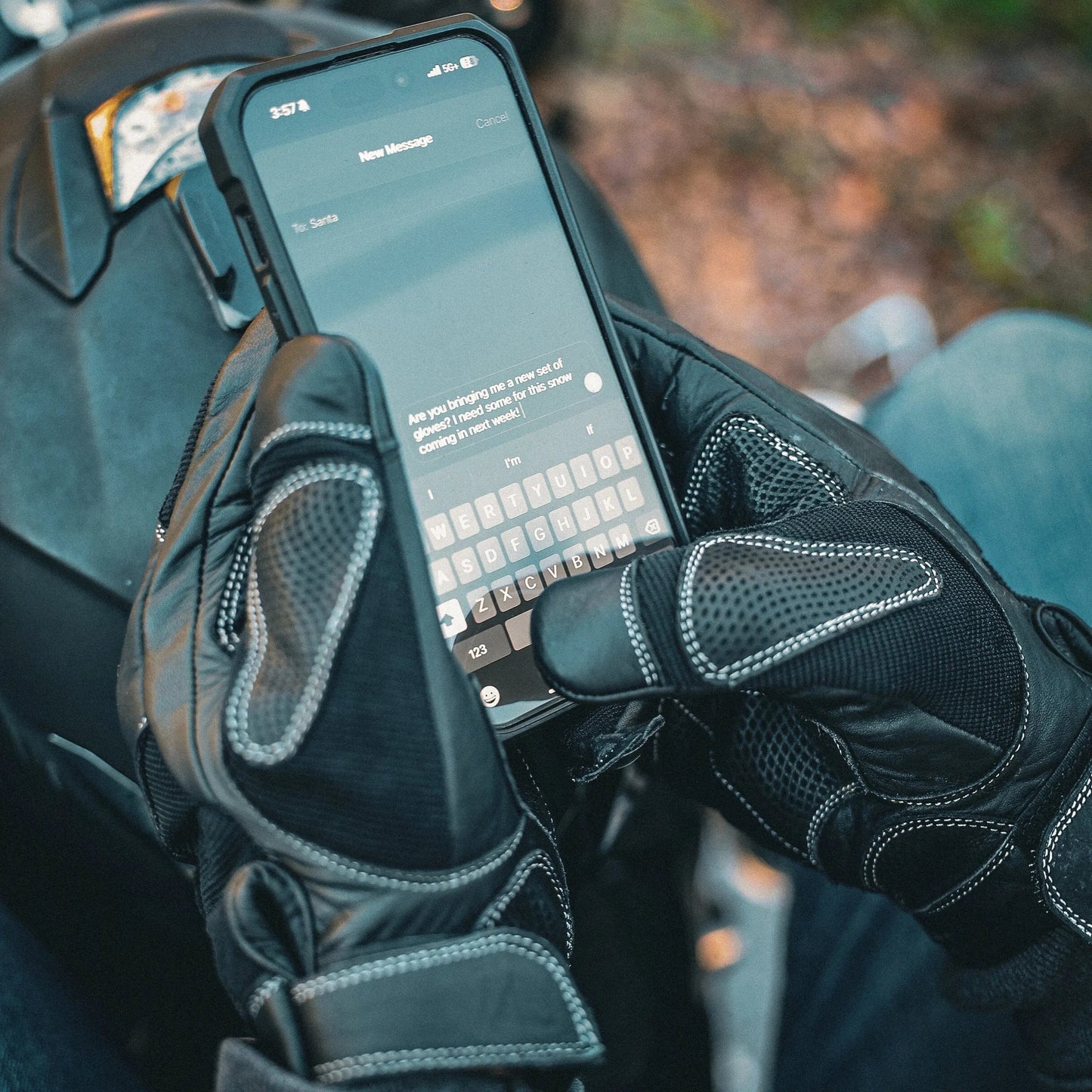 Crafted from durable cowhide leather, they offer enhanced abrasion resistance. Featuring touch technology on the fingertips and adjustable wrist closures, these gloves provide comfort and functionality for various activities