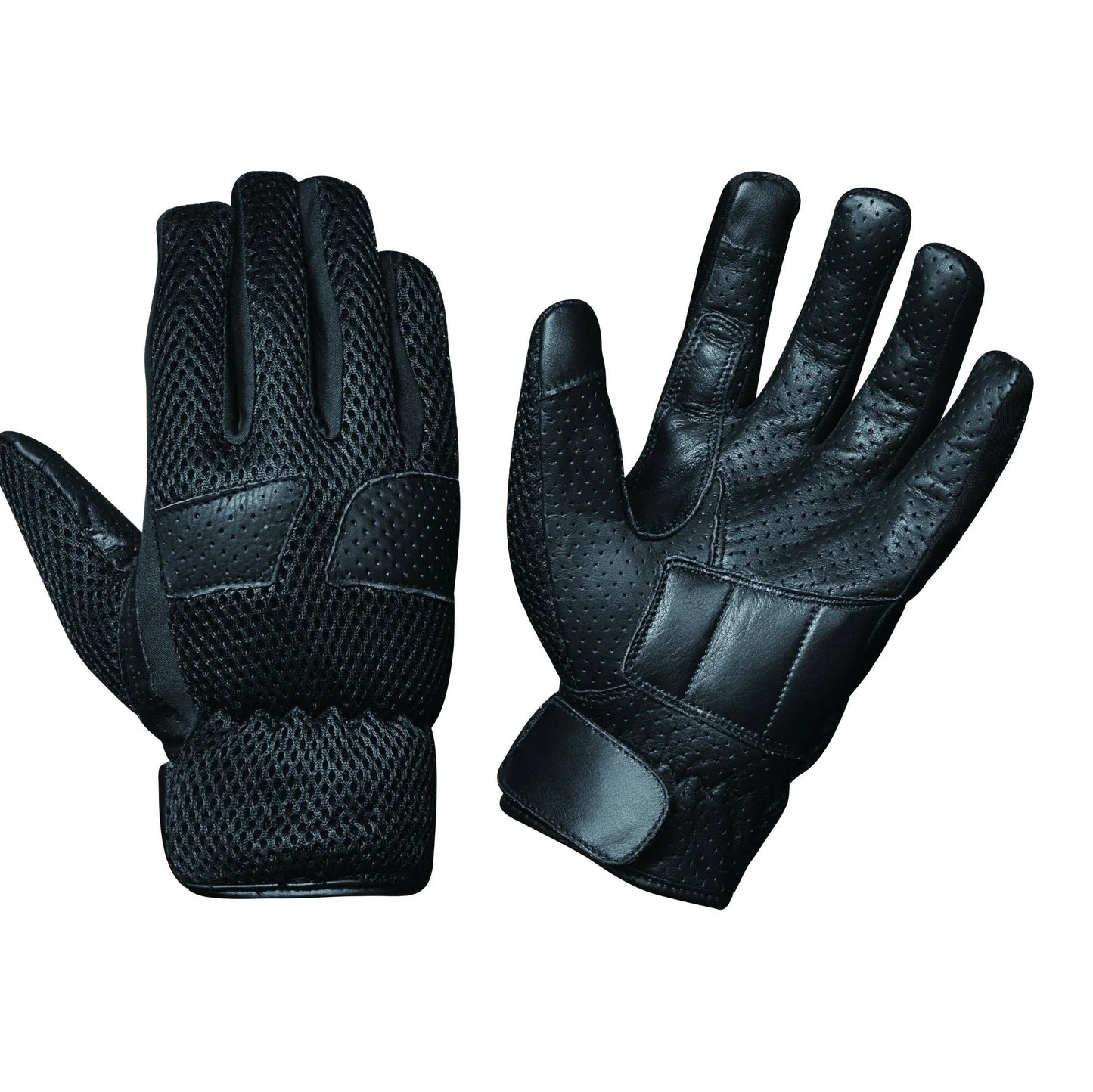 Crafted from durable cowhide leather, they offer enhanced abrasion resistance. Featuring touch technology on the fingertips and adjustable wrist closures, these gloves provide comfort and functionality for various activities.