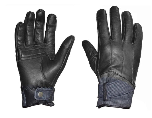 Crafted from durable cowhide leather, they offer full coverage and protection. Available in sizes XS to 5XL, they provide a secure and comfortable fit for various activities.