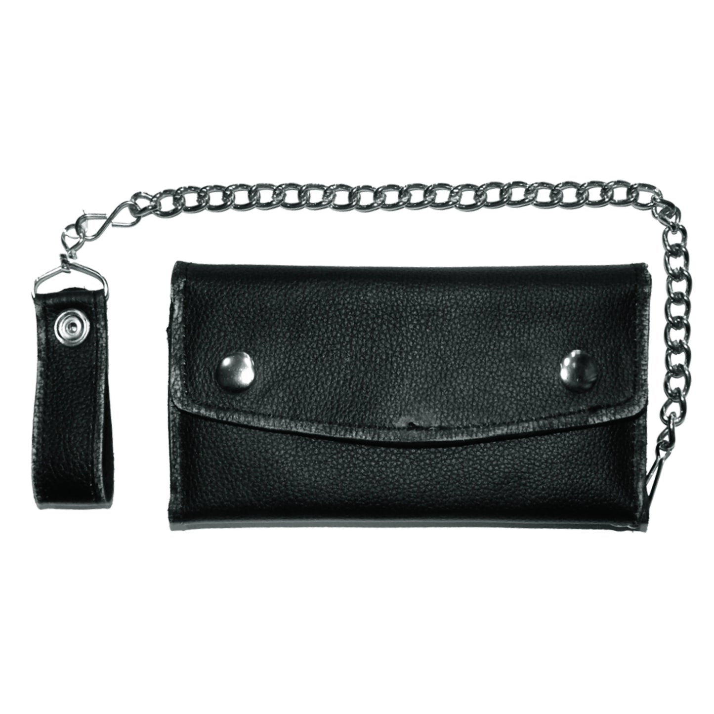 Elevate your biker style with the Biker Chain Wallet, a rugged accessory that blends functionality with distinctive flair.