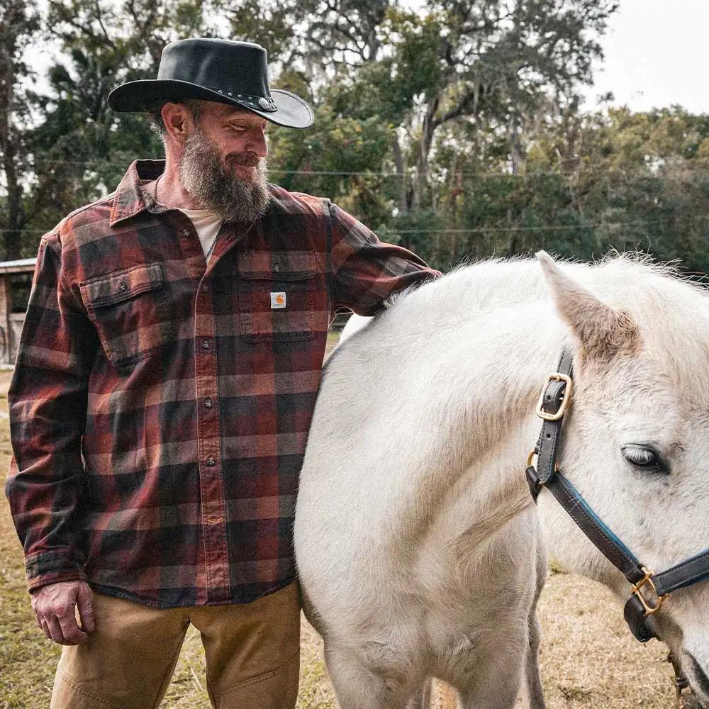 Embrace rugged elegance with the Premium Cowhide Leather Cowboy Hat, designed to combine classic Western style with modern craftsmanship