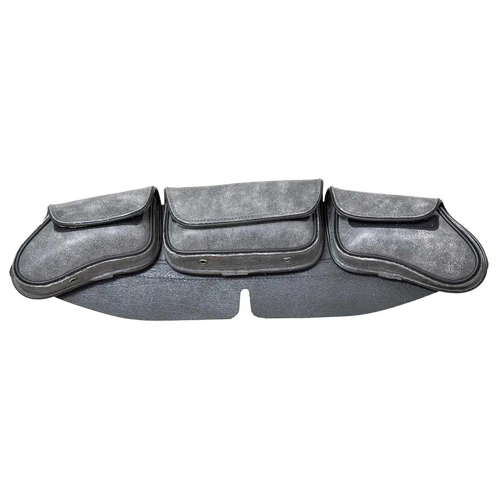 The PVC 3-Pocket Windshield Bag by Unik combines practicality with durability, providing a streamlined storage solution for motorcycle enthusiasts.