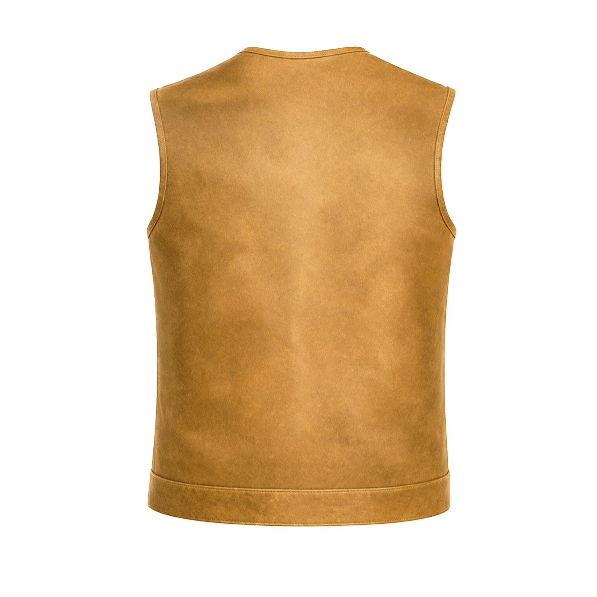Road Siren - Mens Leather Motorcycle Vest