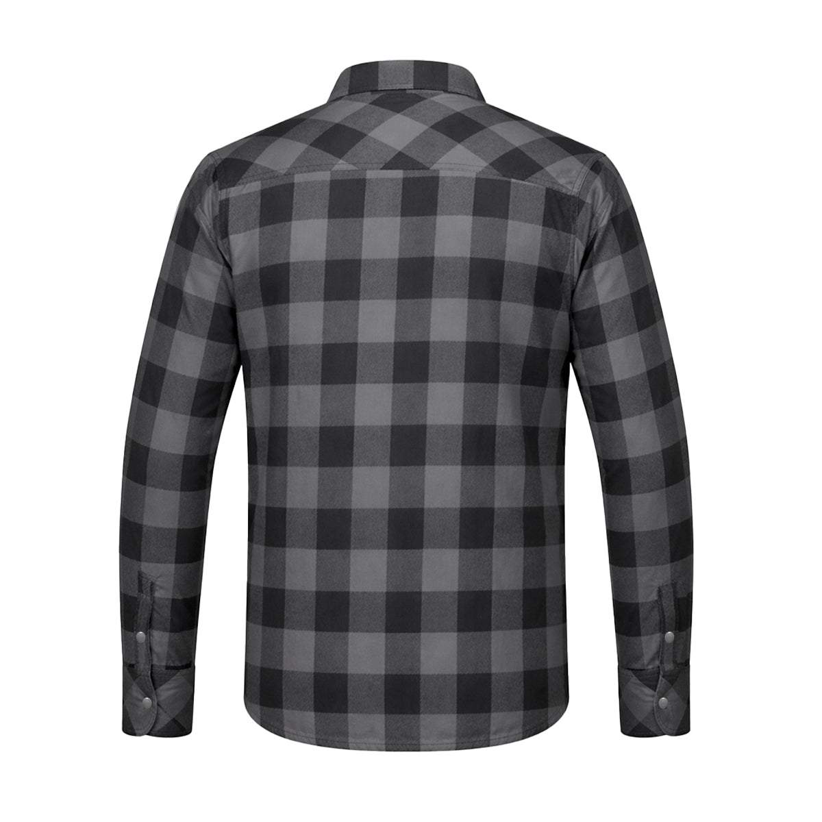 Sentry - Mens Black & Gray Armored Flannel