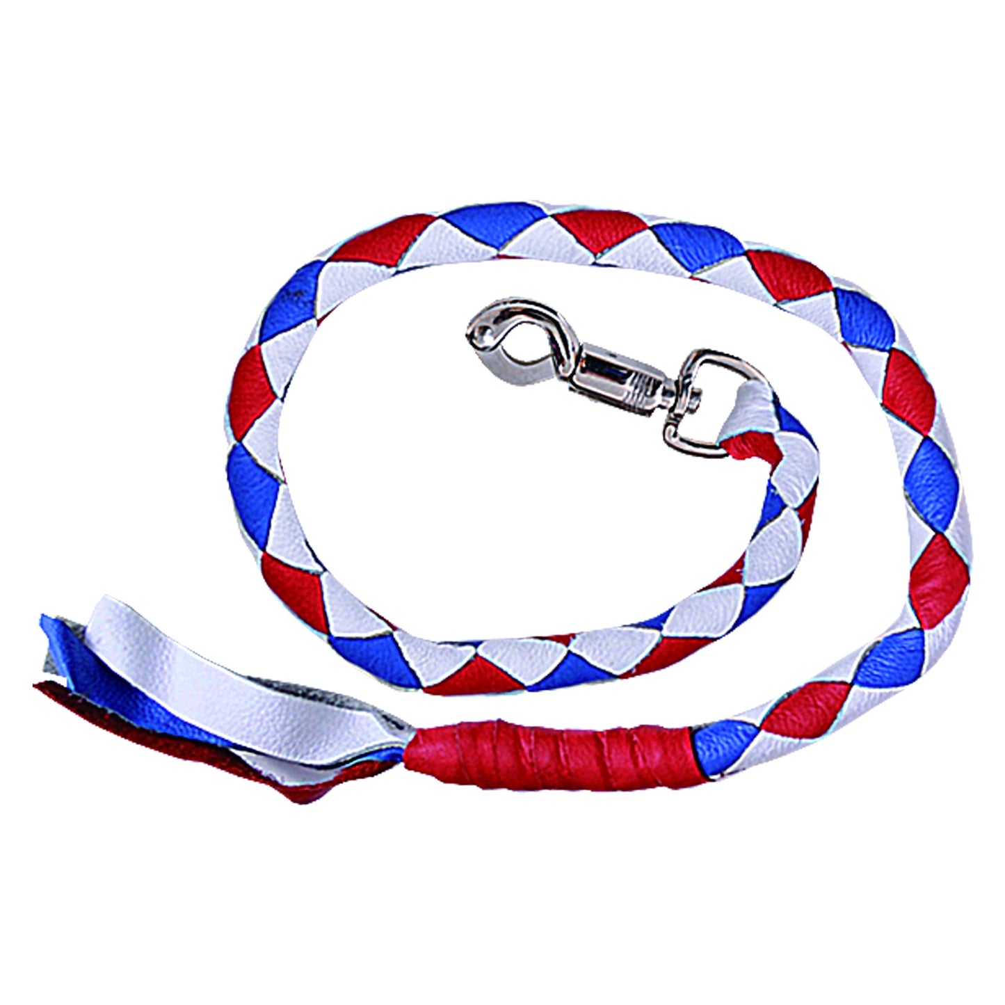 Braided dog leash