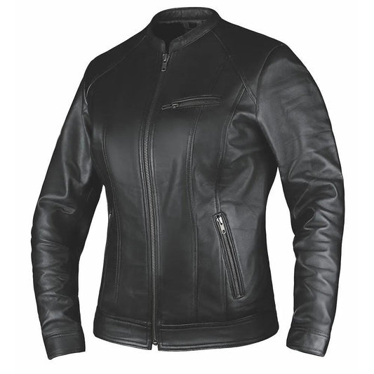 6849.00 - LADIES PREMIUM LEATHER JACKET - Unik International Inc