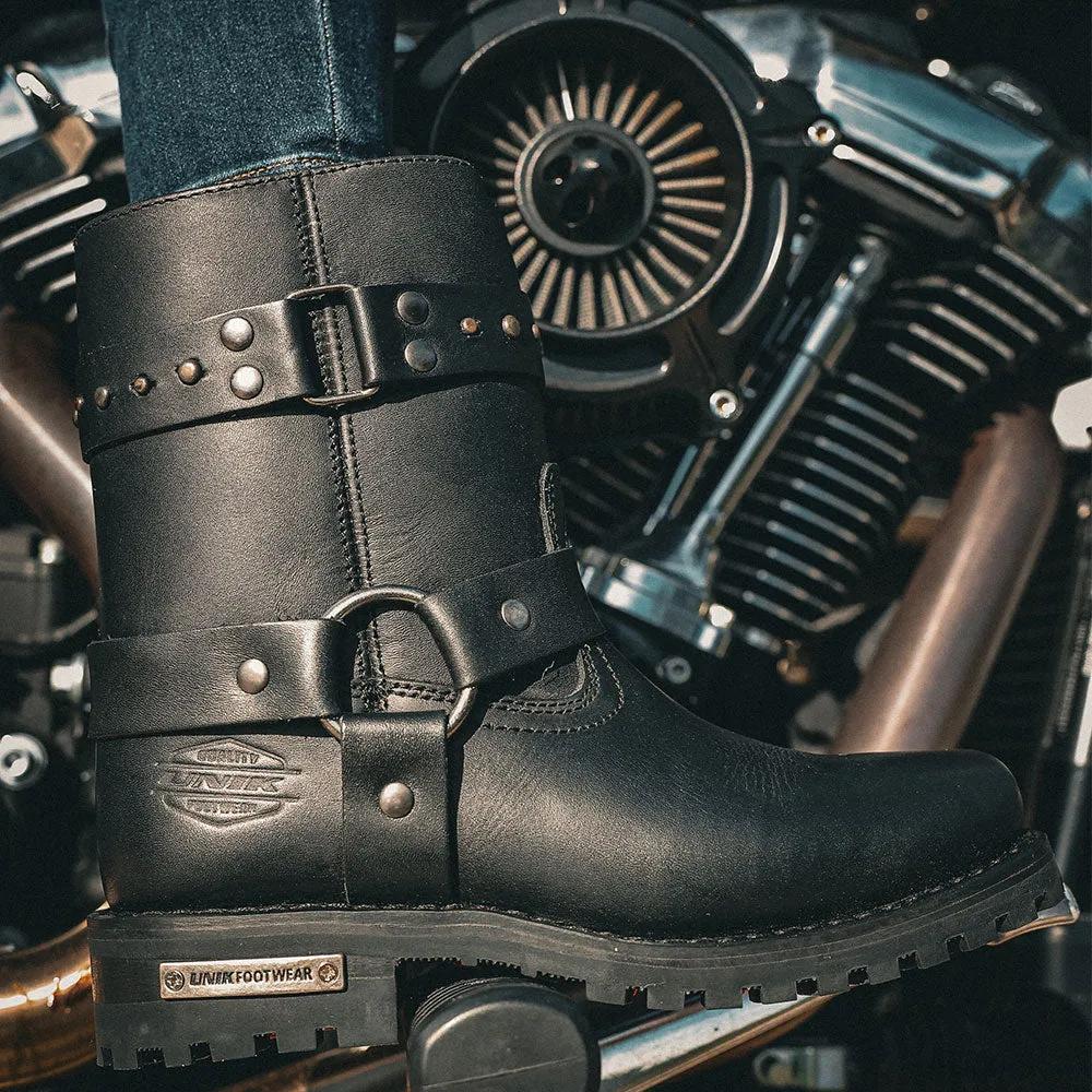 These motorcycle leather boots are crafted for the discerning rider who demands both style and functionality. Built to withstand the rigors of the open road while providing unparalleled comfort, they are a testament to quality craftsmanship and modern design.