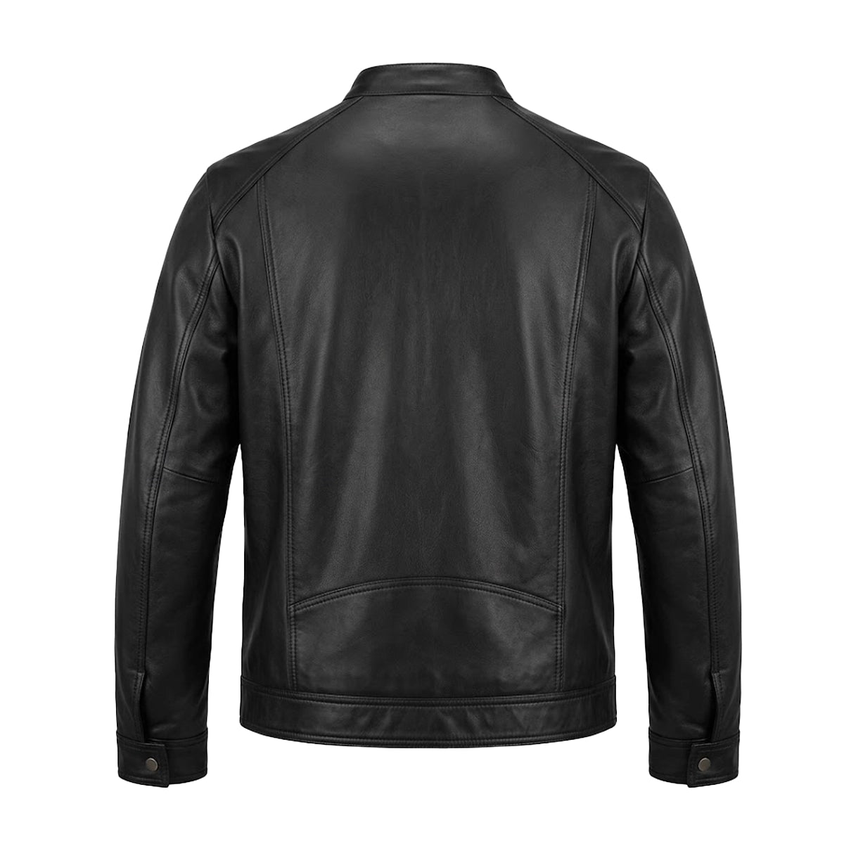 Echo - Premium Men's Leather Motorcycle Jacket