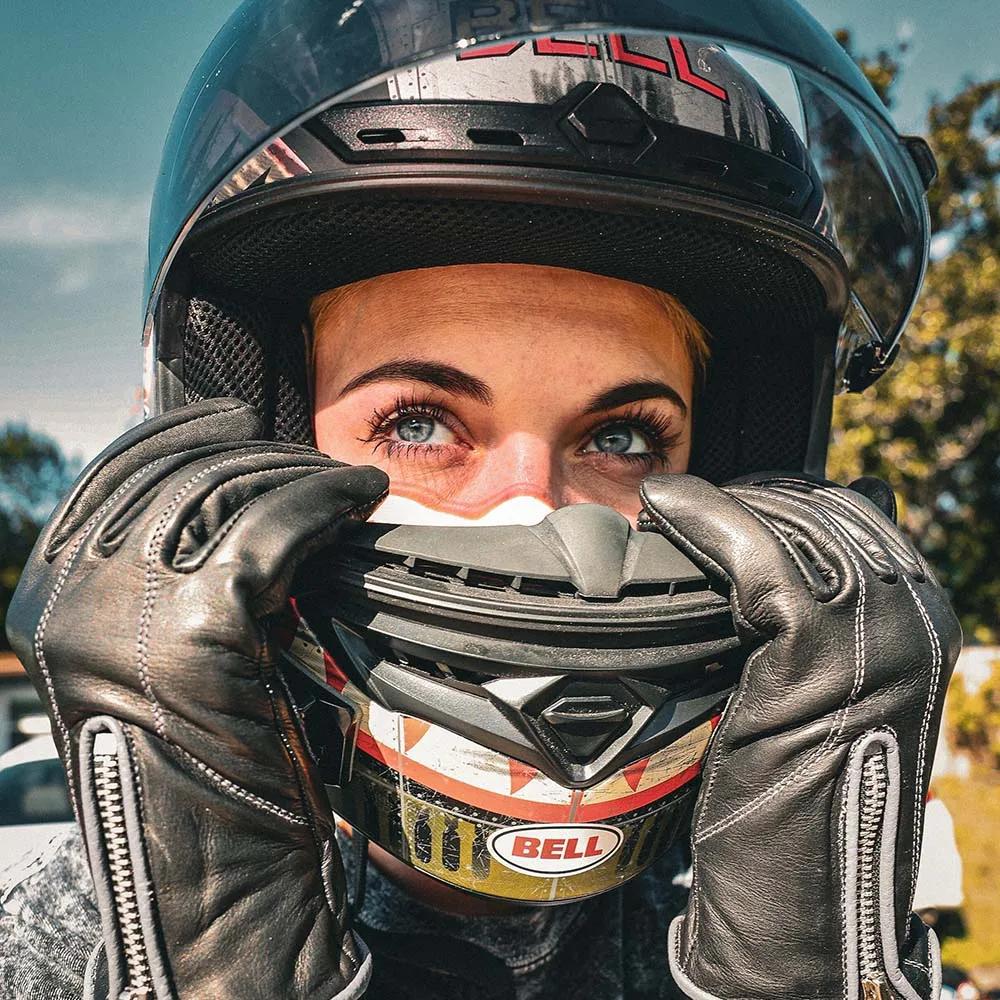 Crafted from durable cowhide leather, they offer full coverage and protection. Available in sizes XS to 5XL, they provide a secure and comfortable fit for various activities.