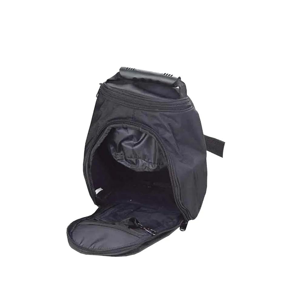 The Magnetic Tank Bag by Unik blends robust cowhide leather craftsmanship with a streamlined design.