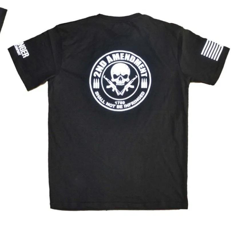 Men’s black 2nd Amendment t-shirt