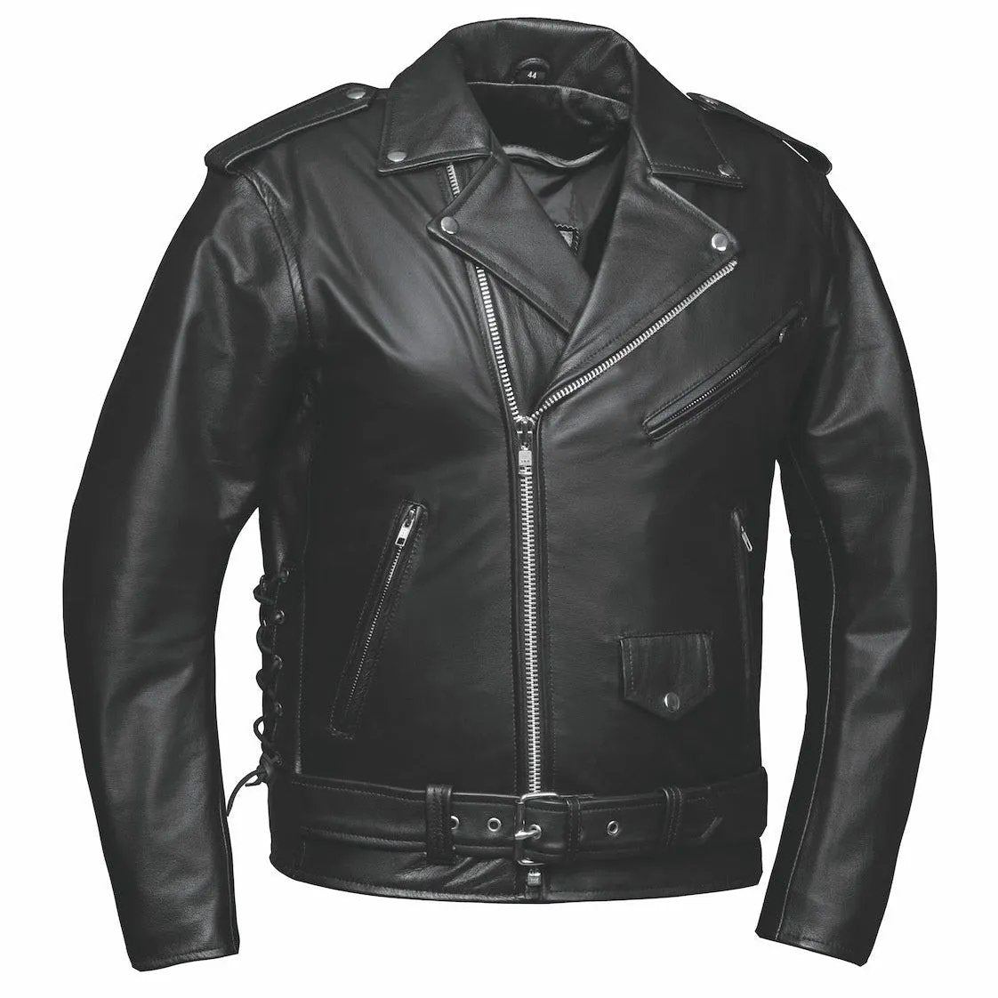 Expertly crafted from rich, full-grain buffalo leather, this jacket offers a luxurious feel and impressive durability. Designed for versatility and functionality, it features multiple pockets for secure storage, including two concealed carry pockets for discreet protection