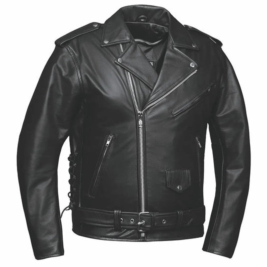 Expertly crafted from rich, full-grain buffalo leather, this jacket offers a luxurious feel and impressive durability. Designed for versatility and functionality, it features multiple pockets for secure storage, including two concealed carry pockets for discreet protection