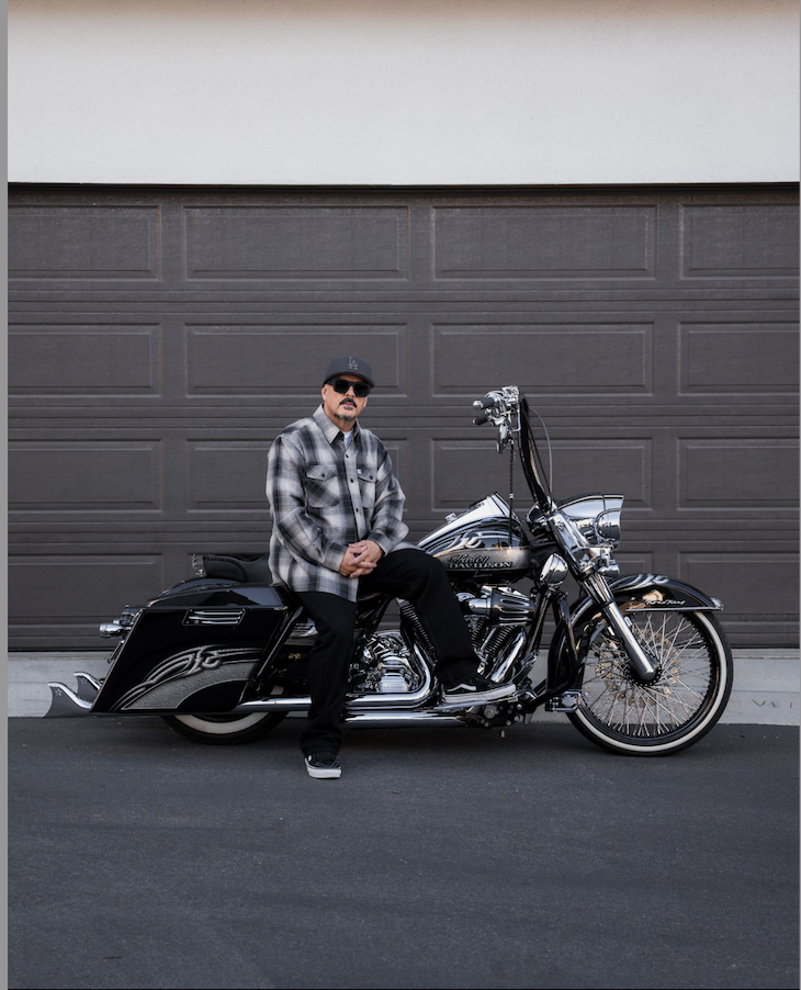 Shadow - Mens Black and Gray Flannel