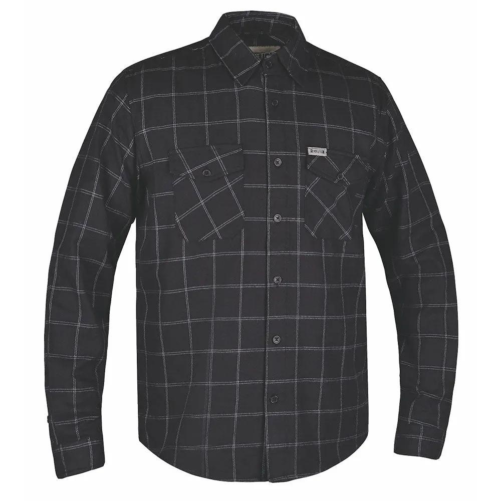 Crafted from high-quality cotton and designed in Pakistan, this shirt features a striking black and white color scheme that complements its robust construction. Perfect for both casual wear and outdoor activities
