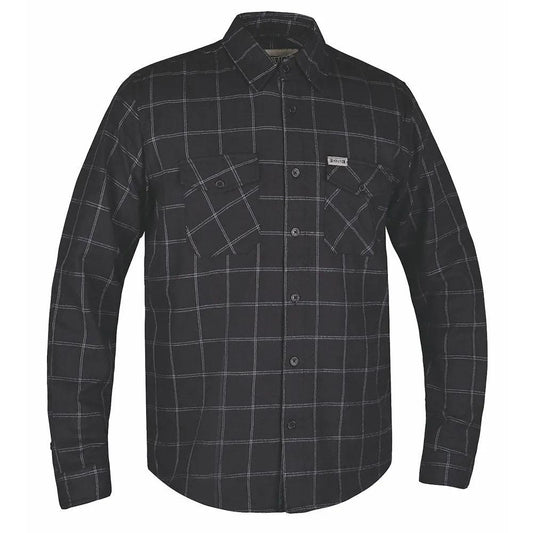 Crafted from high-quality cotton and designed in Pakistan, this shirt features a striking black and white color scheme that complements its robust construction. Perfect for both casual wear and outdoor activities