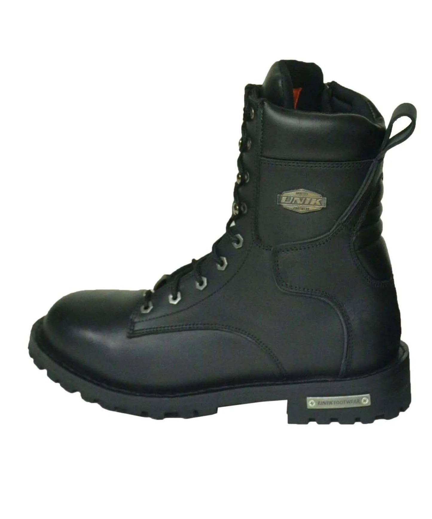 10002.00 - Mens Motorcycle Biker Leather Boots - Unik International Inc