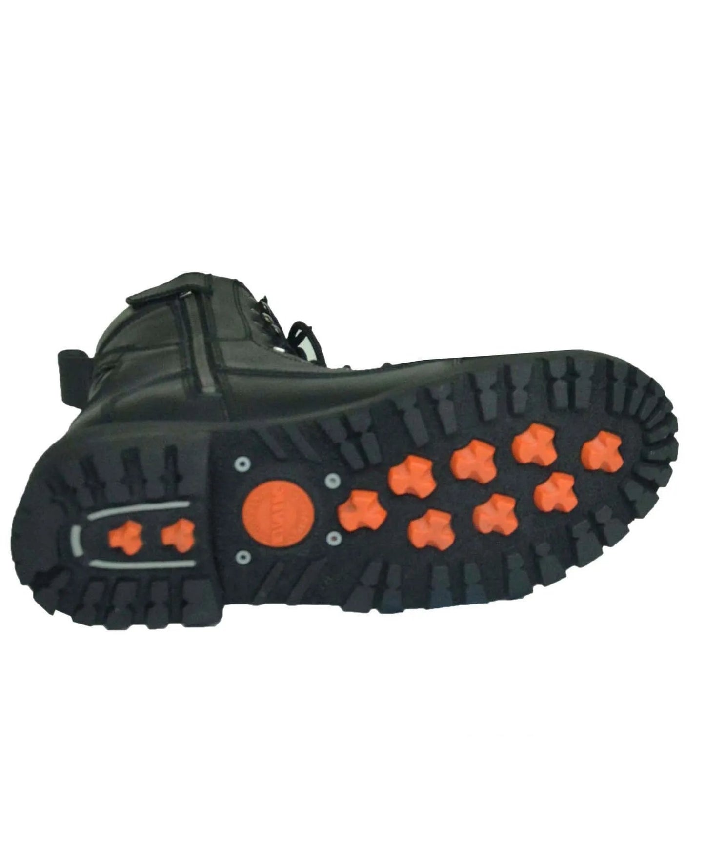 10002.00 - Mens Motorcycle Biker Leather Boots - Unik International Inc