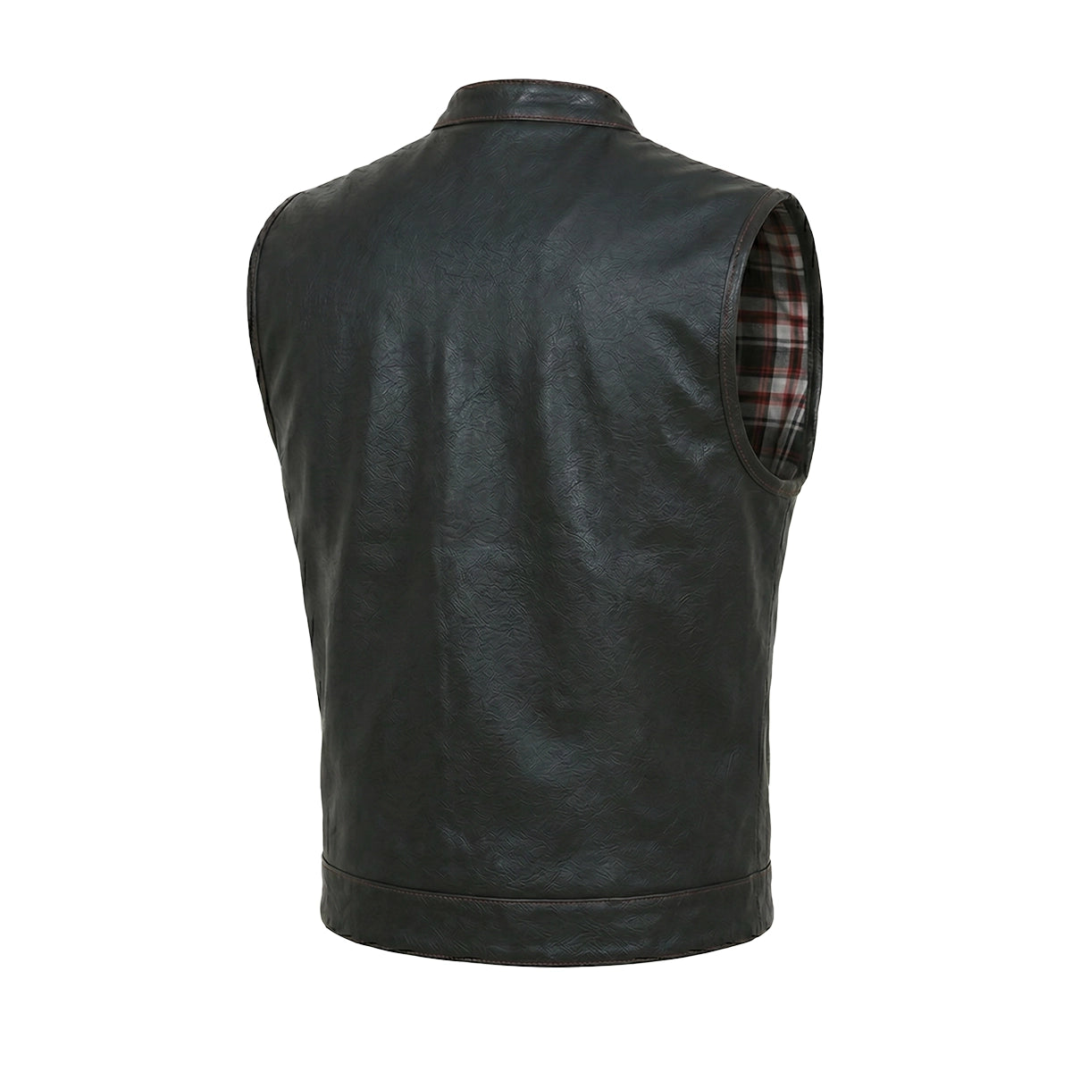 Badlands - Men's Club Style Leather Motorcycle Vest