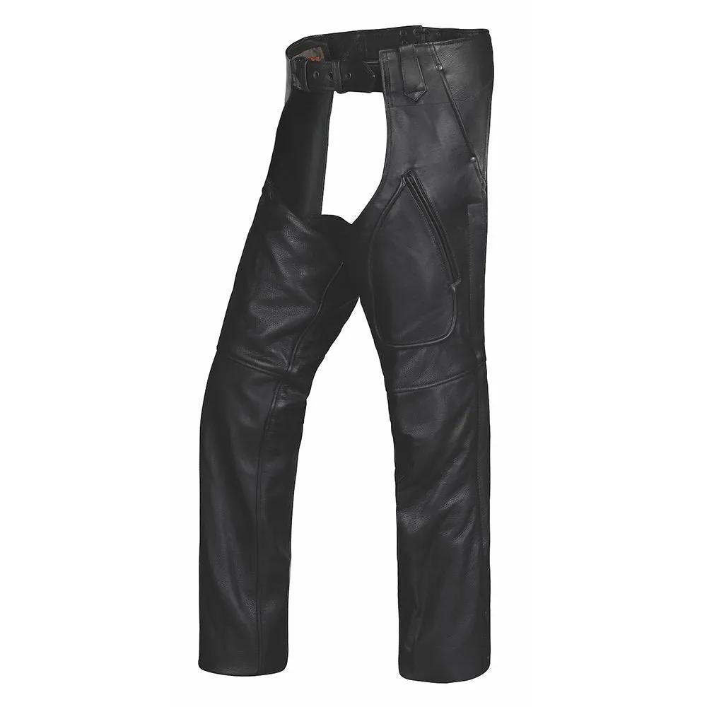 Unisex Ultra 3-Pocket Leather Chaps