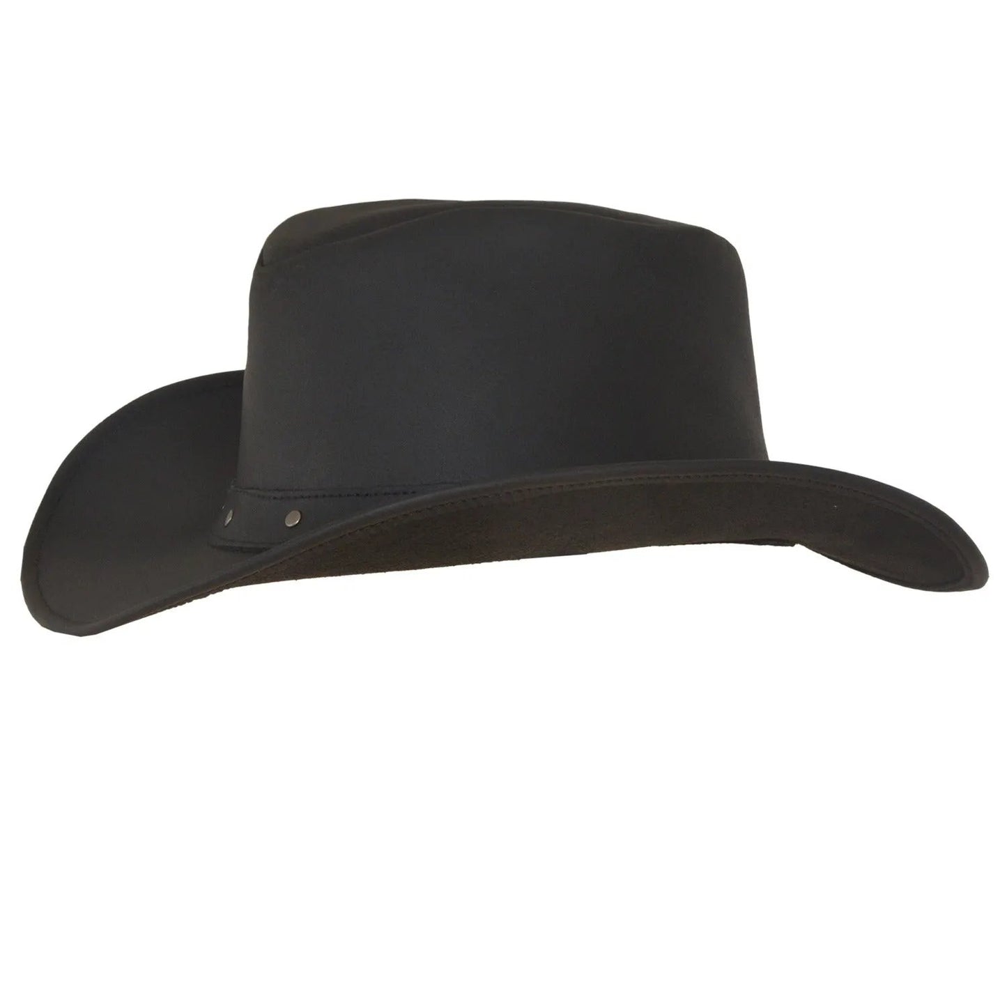 Premium leather cowboy hat