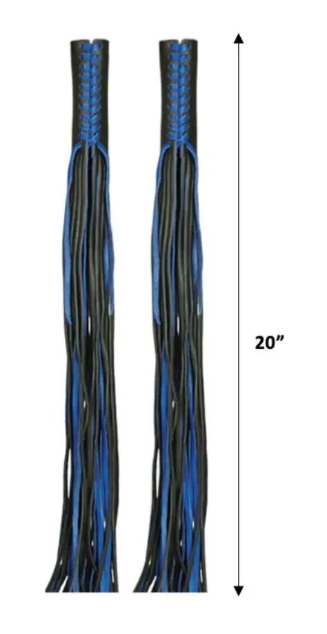 Black & Blue Throttle Covers