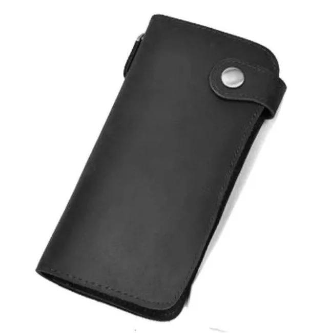 Black Bifold Biker Chain Wallet