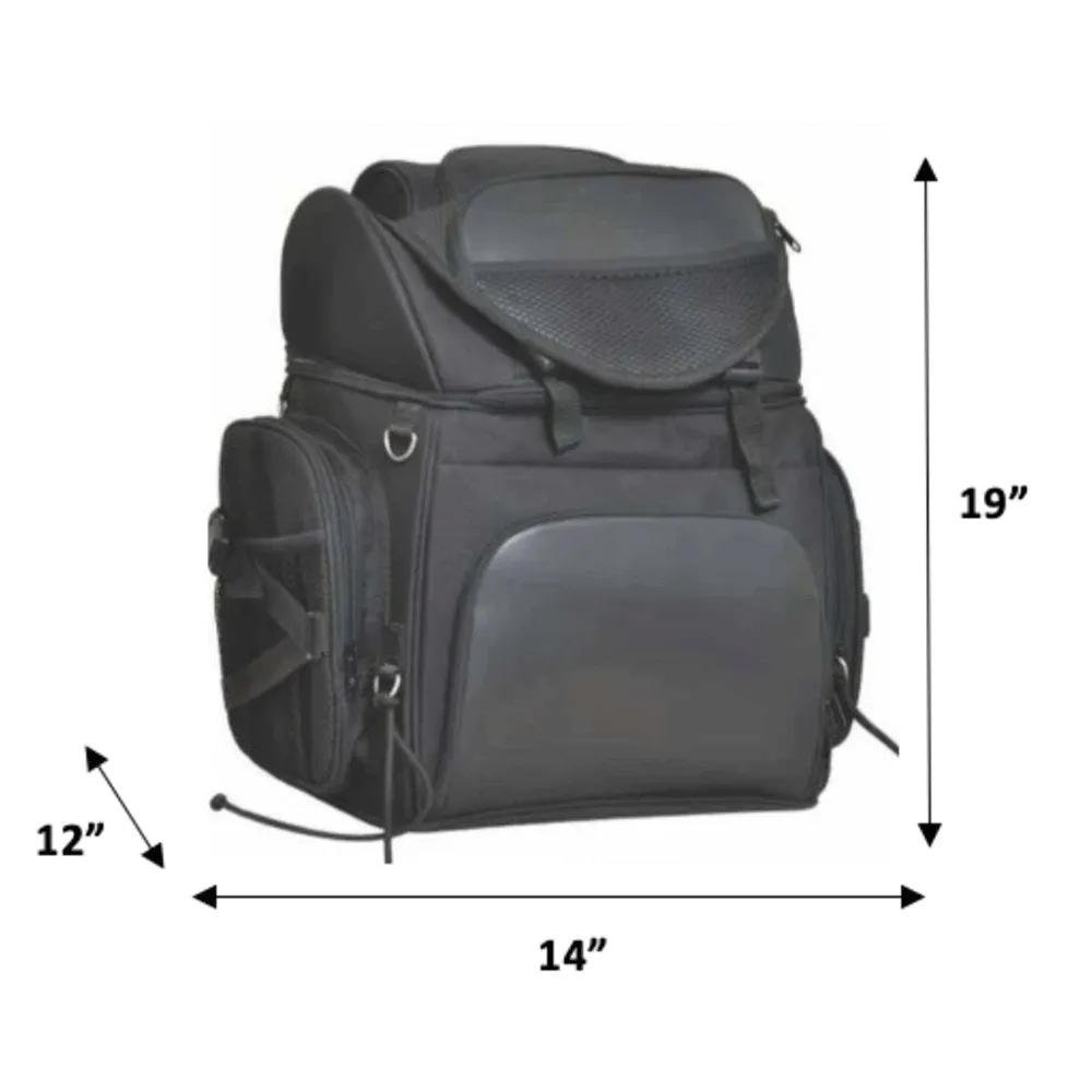 Black_Luggage- Textile Travel Bag