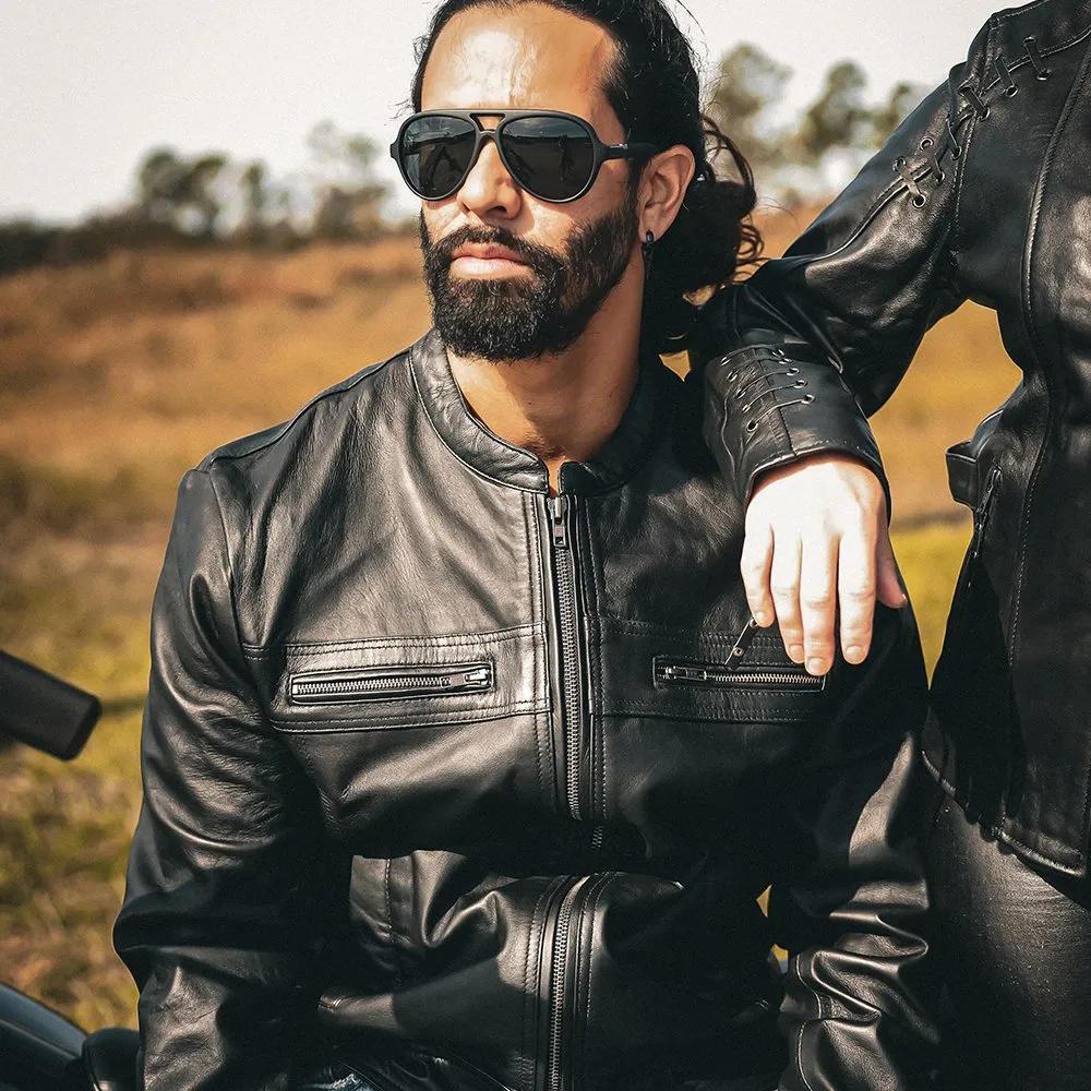 Echo - Mens Premium Leather Jacket