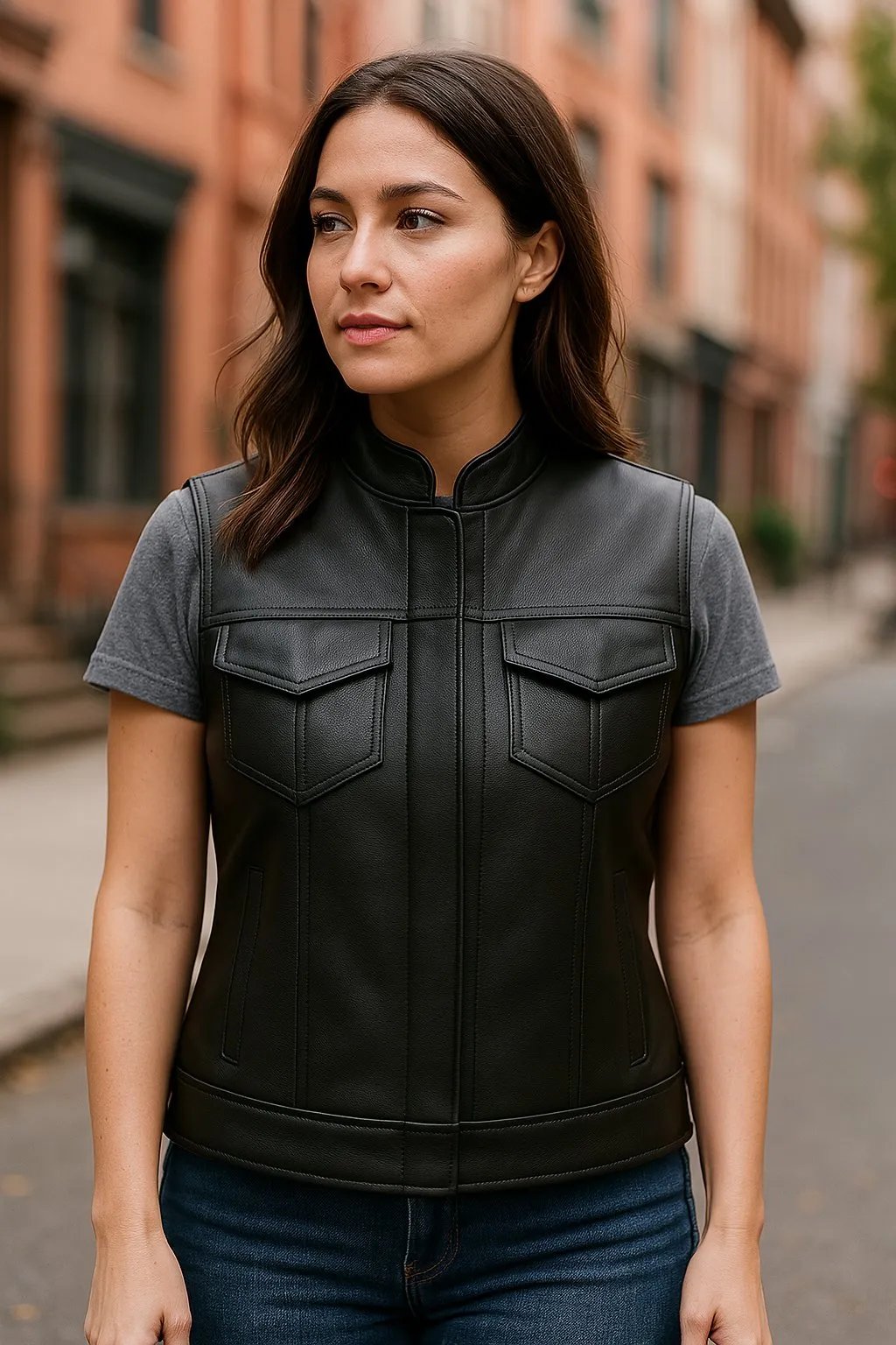 Lynda - Ladies SOA Style Club Vest - Unik International Inc