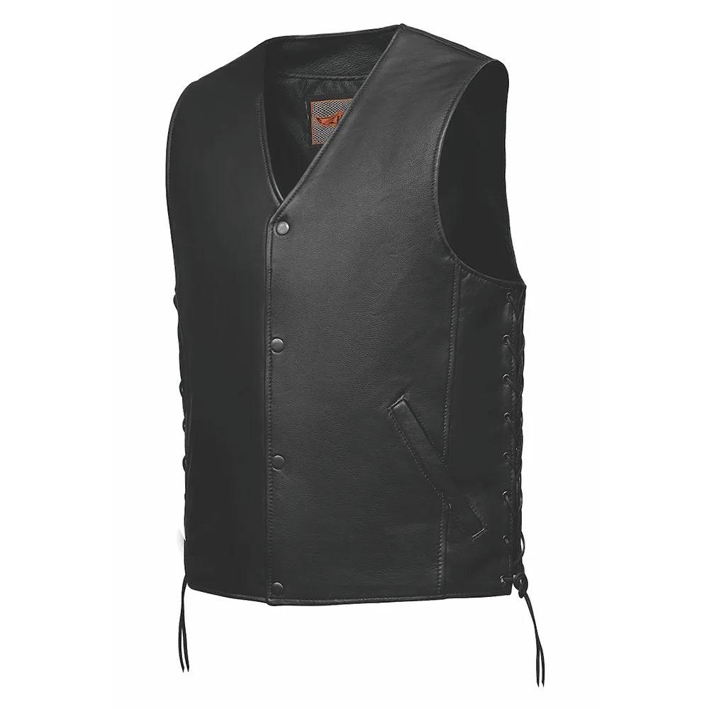 Mojave - Mens Ultra Leather Vest - Unik International Inc