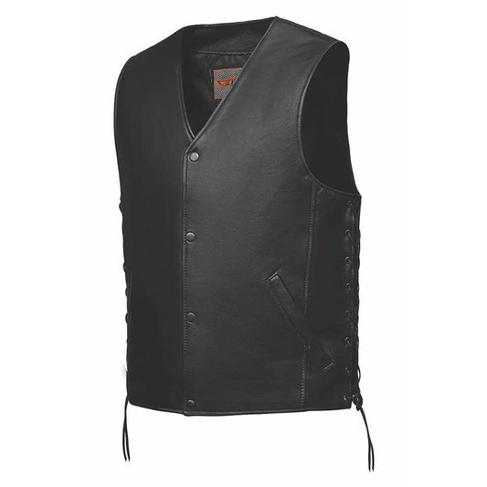 Mojave - Mens Ultra Leather Vest - Unik International Inc