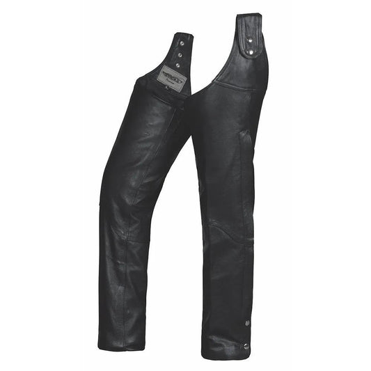 Rangler - Ladies Beltless Leather Chaps - Unik International Inc