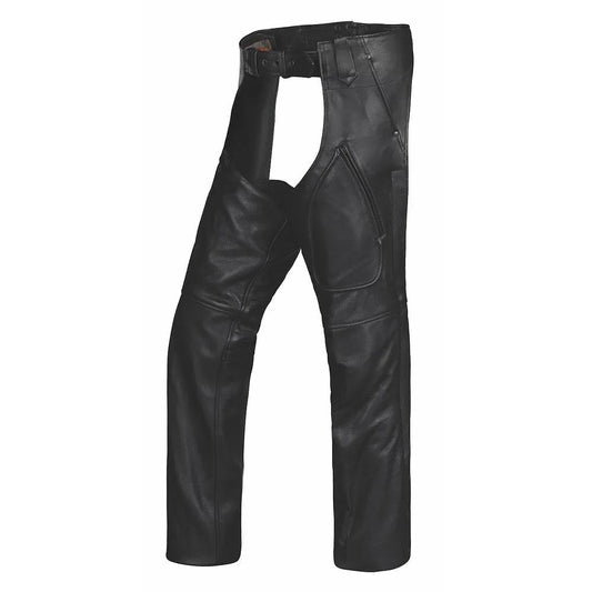 Warrior - Unisex Ultra 3-Pocket Leather Chaps - Unik International Inc