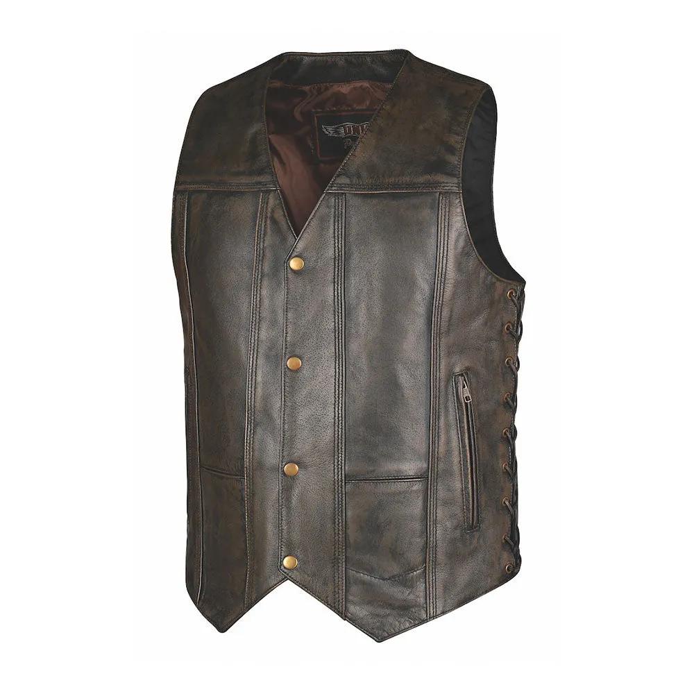Made from buffalo leather and featuring antique brass hardware, it combines ample storage with a classic design. Perfect for everyday wear, it strikes the right balance between style and practicality.