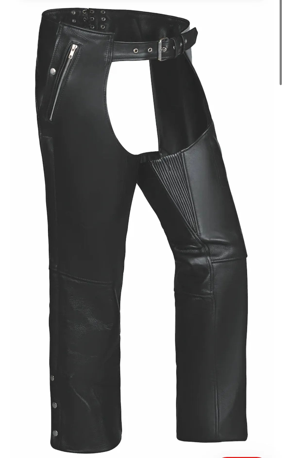 Men's Leather Motorcycle Chaps & Pants