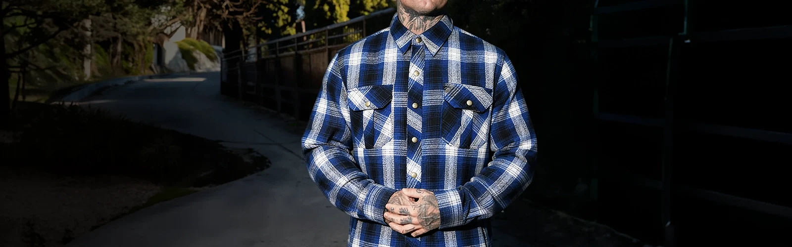 Men’s Motorcycle Riding Flannel