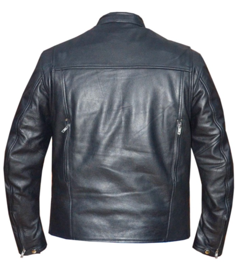 Stealth - Mens Premium Leather Jacket by Unik International Inc