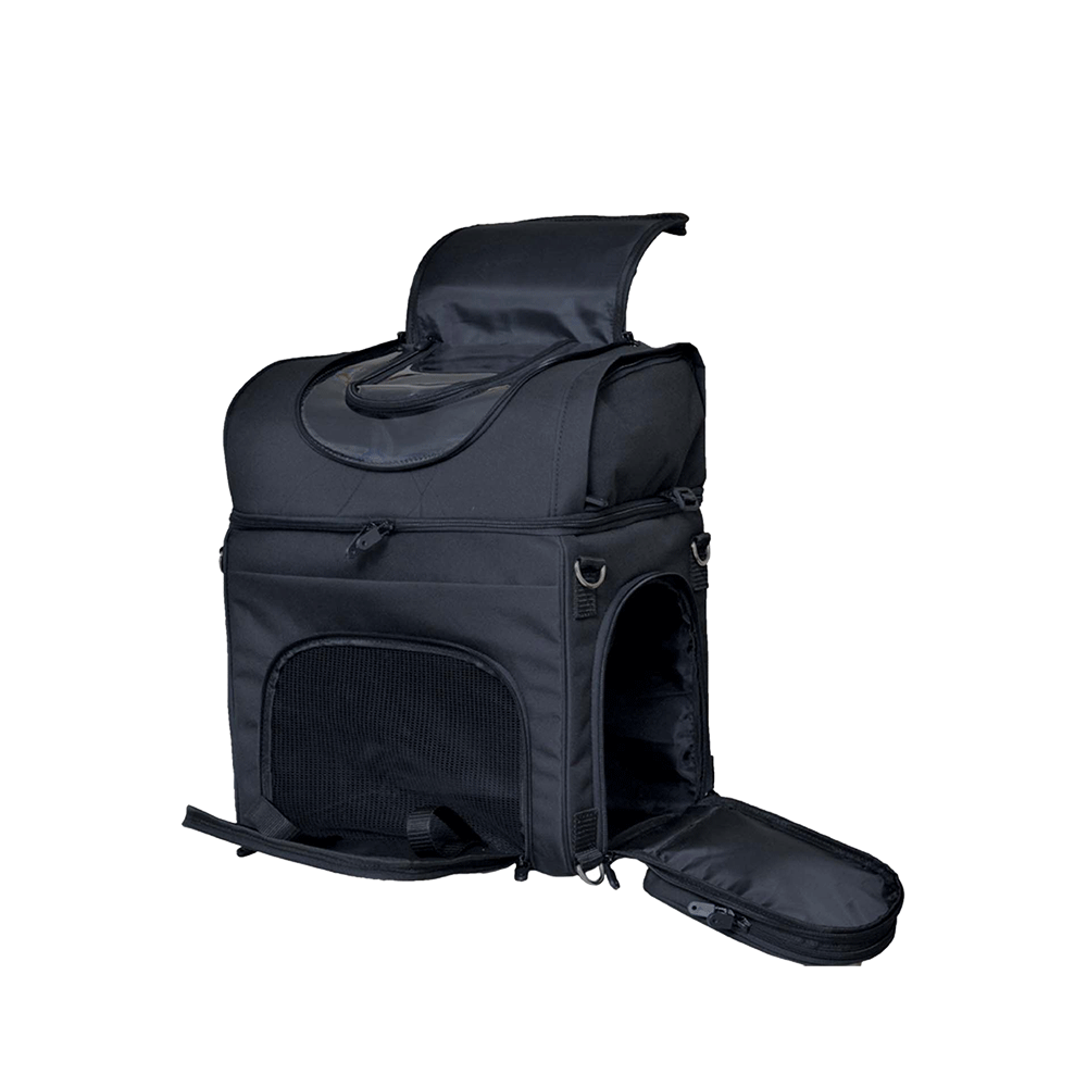  Unik is a robust textile travel bag designed for durability and functionality. With a sleek black exterior crafted from durable textile material, this bag offers ample storage space and practicality, ideal for travelers seeking reliability and style.