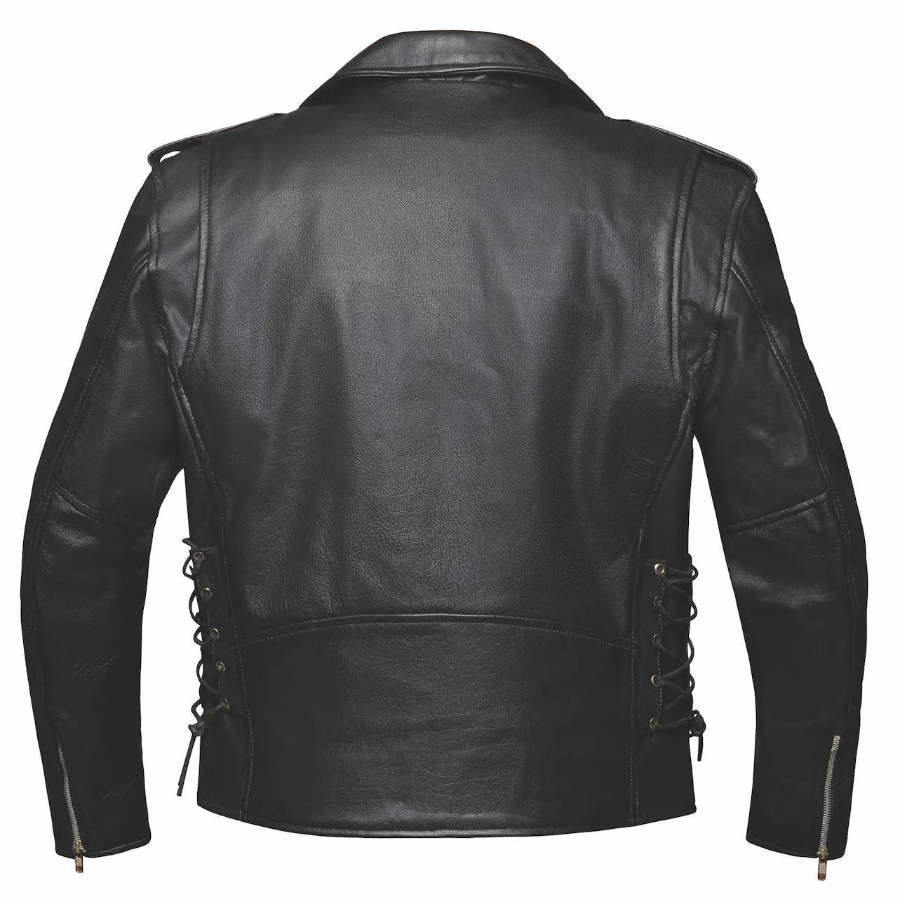 Expertly crafted from rich, full-grain buffalo leather, this jacket offers a luxurious feel and impressive durability. Designed for versatility and functionality, it features multiple pockets for secure storage, including two concealed carry pockets for discreet protection