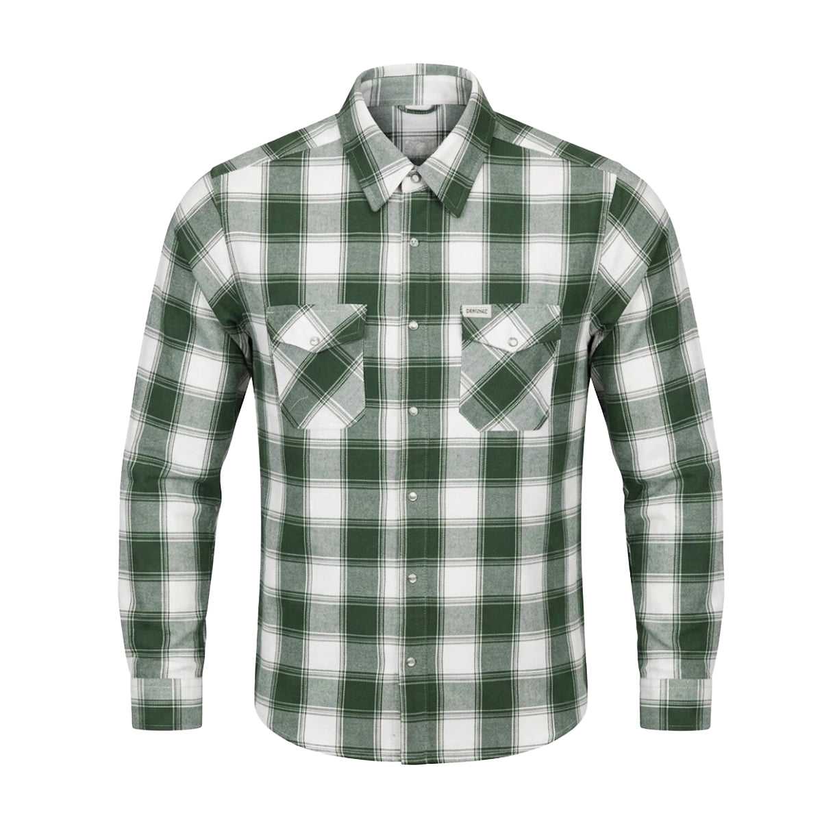 Maple Trail - Men's Long Sleeve Motorcycle Flannel Shirt