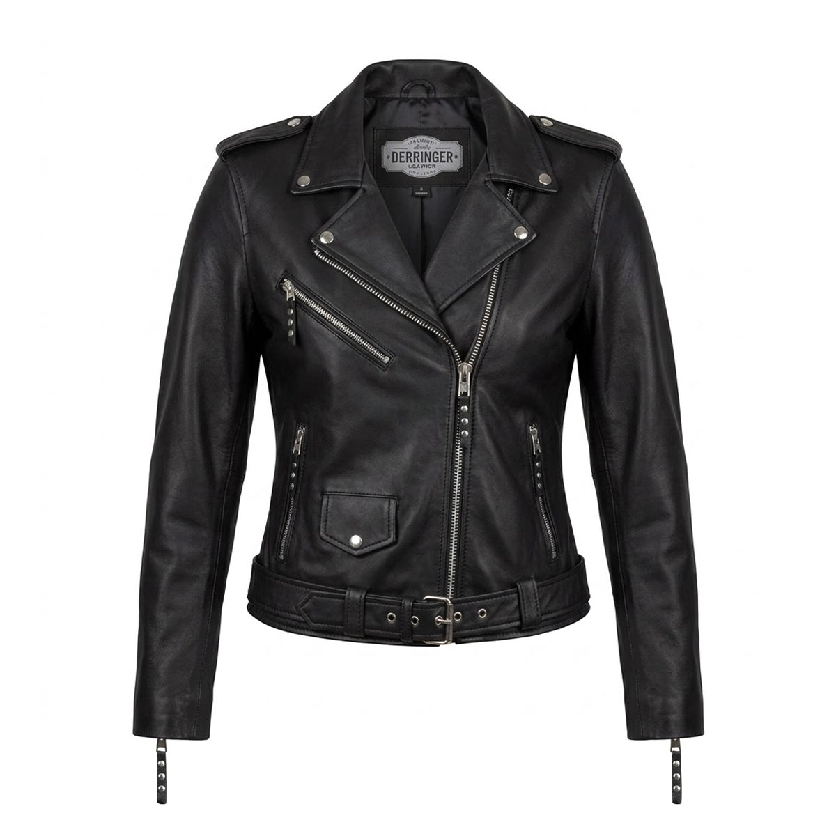 Lola - Women's Premium Leather Motorcycle Jacket
