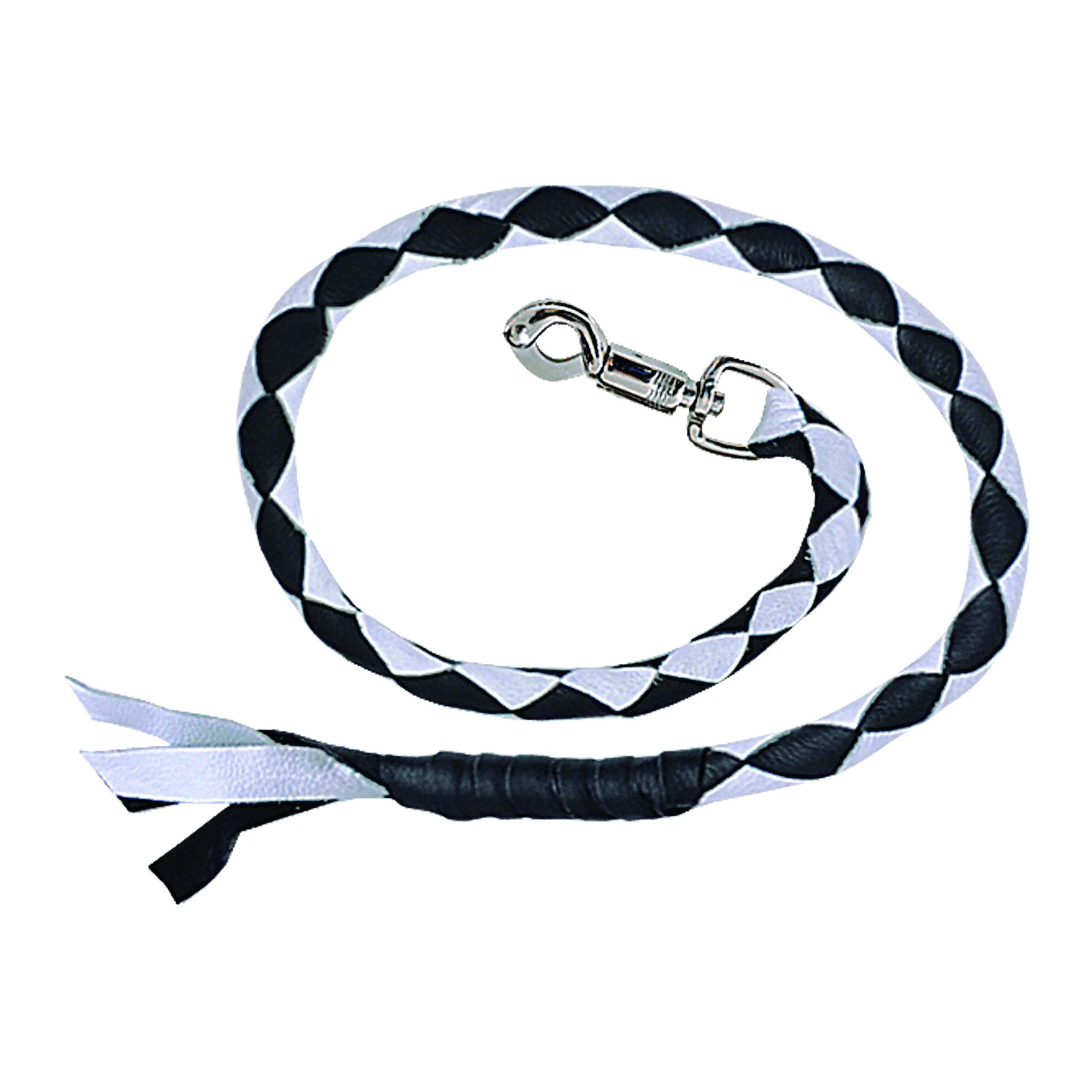 Elevate your riding experience with our meticulously crafted biker get back whips, expertly fashioned from premium cowhide leather.