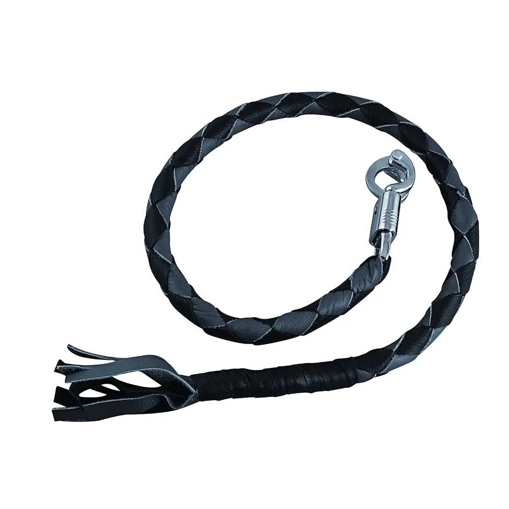 Elevate your riding experience with our meticulously crafted biker get back whips, expertly fashioned from premium cowhide leather.