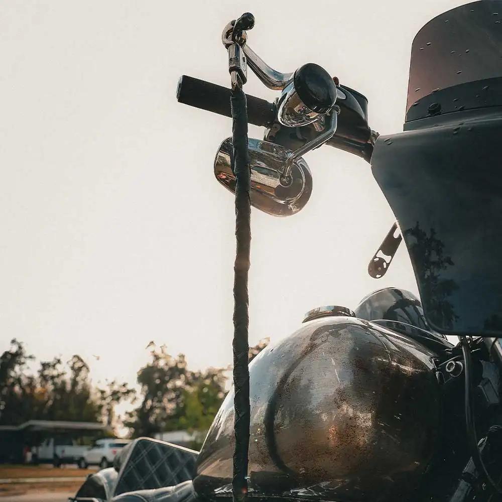 Elevate your riding experience with our meticulously crafted biker get back whips, expertly fashioned from premium cowhide leather.