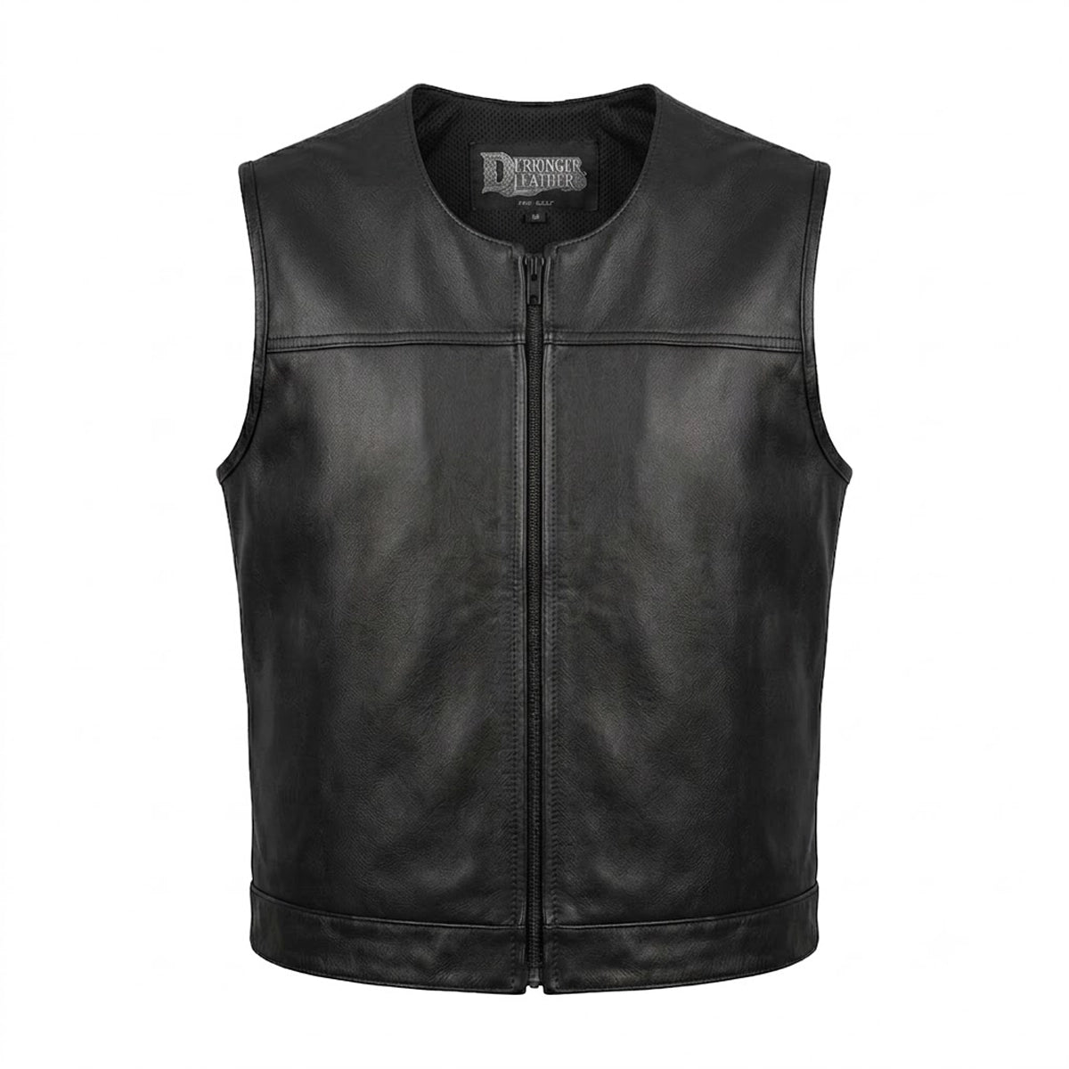 Hardline - Men's Premium Leather Motorcycle Vest